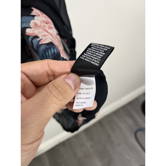 Romance Cottage Boho Fairy Grunge Whimsigoth Sheer Floral Doll Dress 1 Victorian - Picture 8 of 15